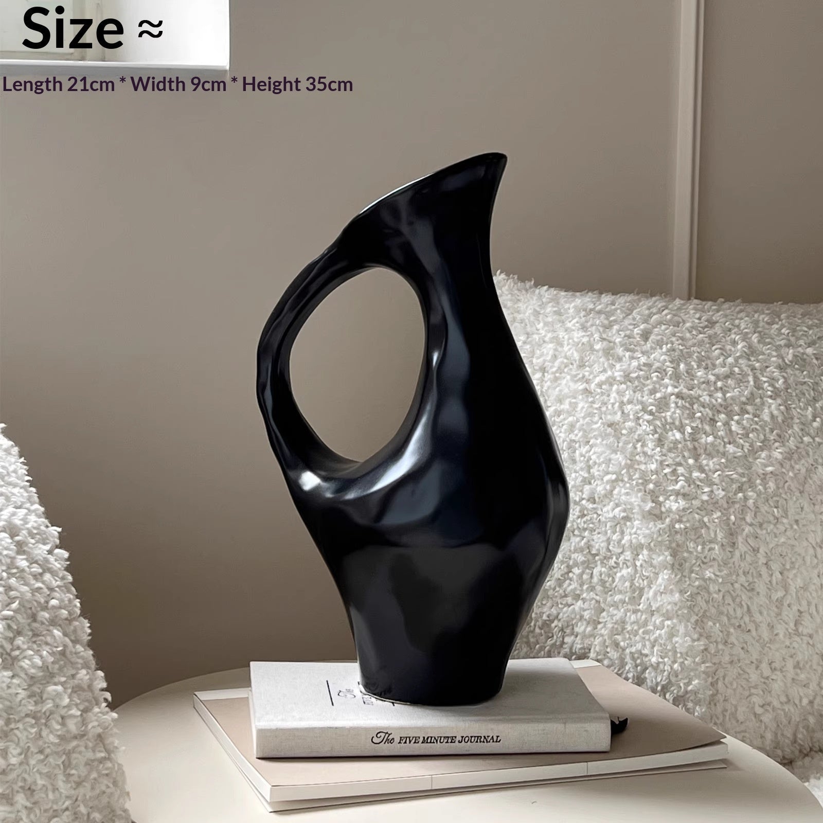 Vase en céramique style français - décor floral luxueux abordable pour intérieur - IVOIRART.COM