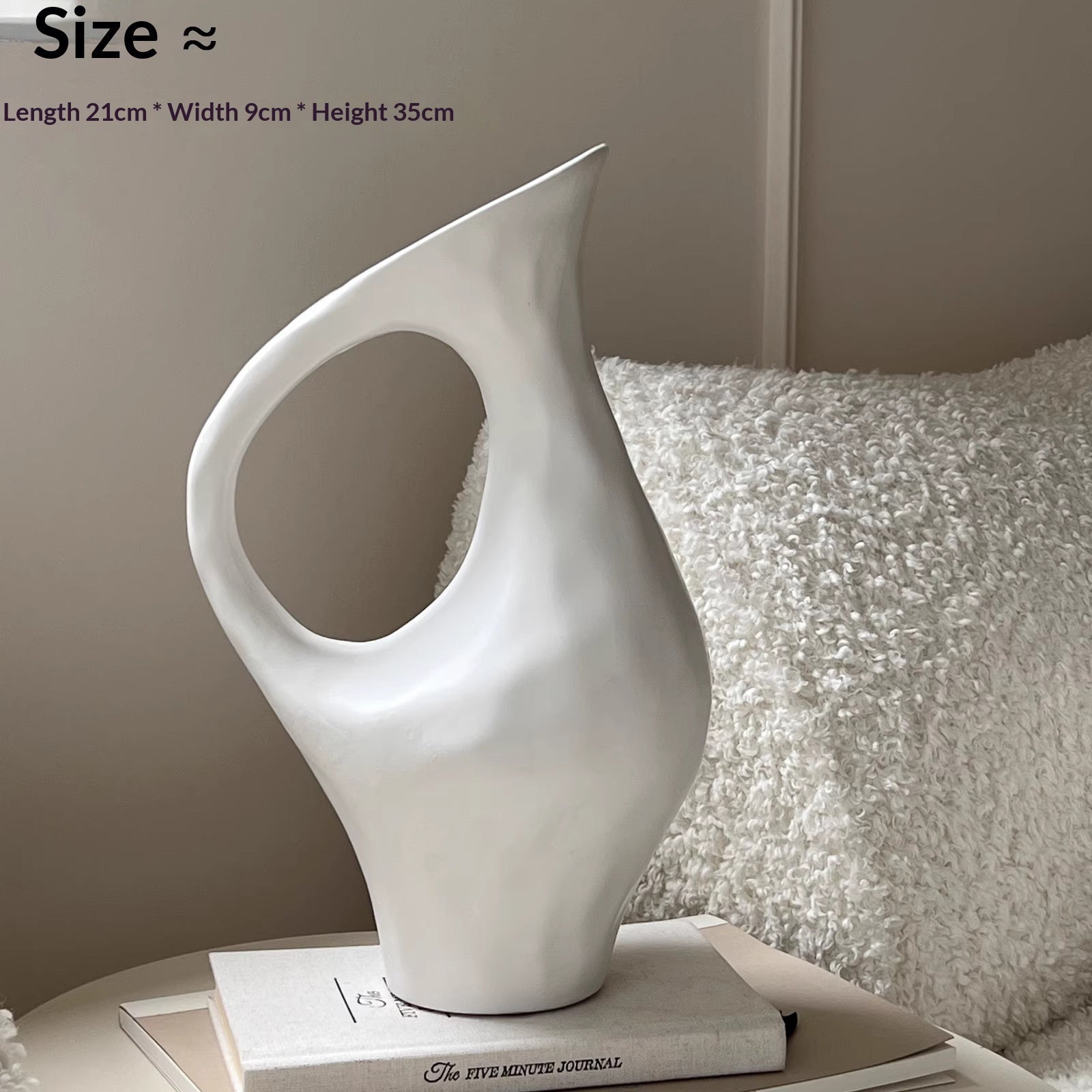 Vase en céramique style français - décor floral luxueux abordable pour intérieur - IVOIRART.COM