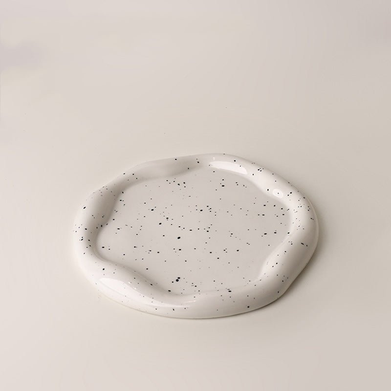 Vase en porcelaine blanc simple style nordique - décoration maison créative chic - IVOIRART.COM