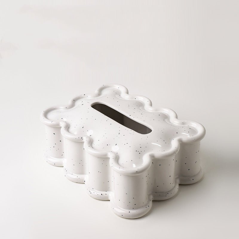 Vase en porcelaine blanc simple style nordique - décoration maison créative chic - IVOIRART.COM