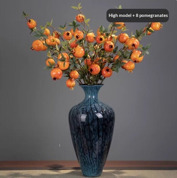 Vase vintage luxe en émail et verre, finition premium pour salon moderne et chic - IVOIRART.COM