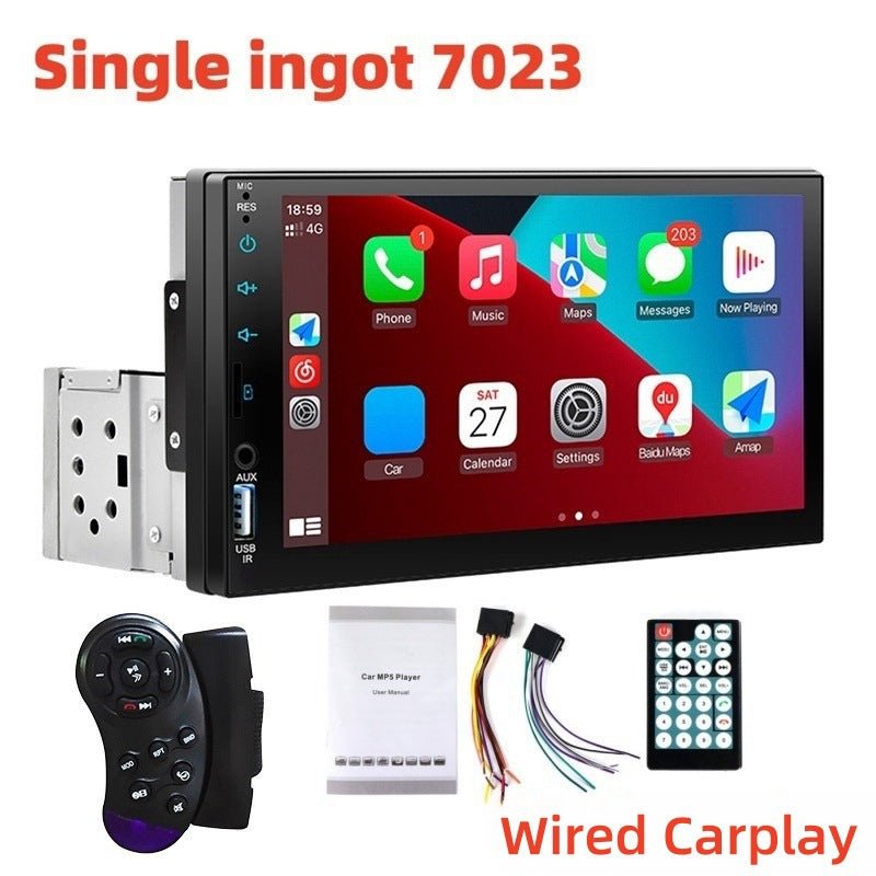 Vehicle-mounted MP5 Player Mobile Phone Interconnection Multimedia System - IVOIRART.COM
