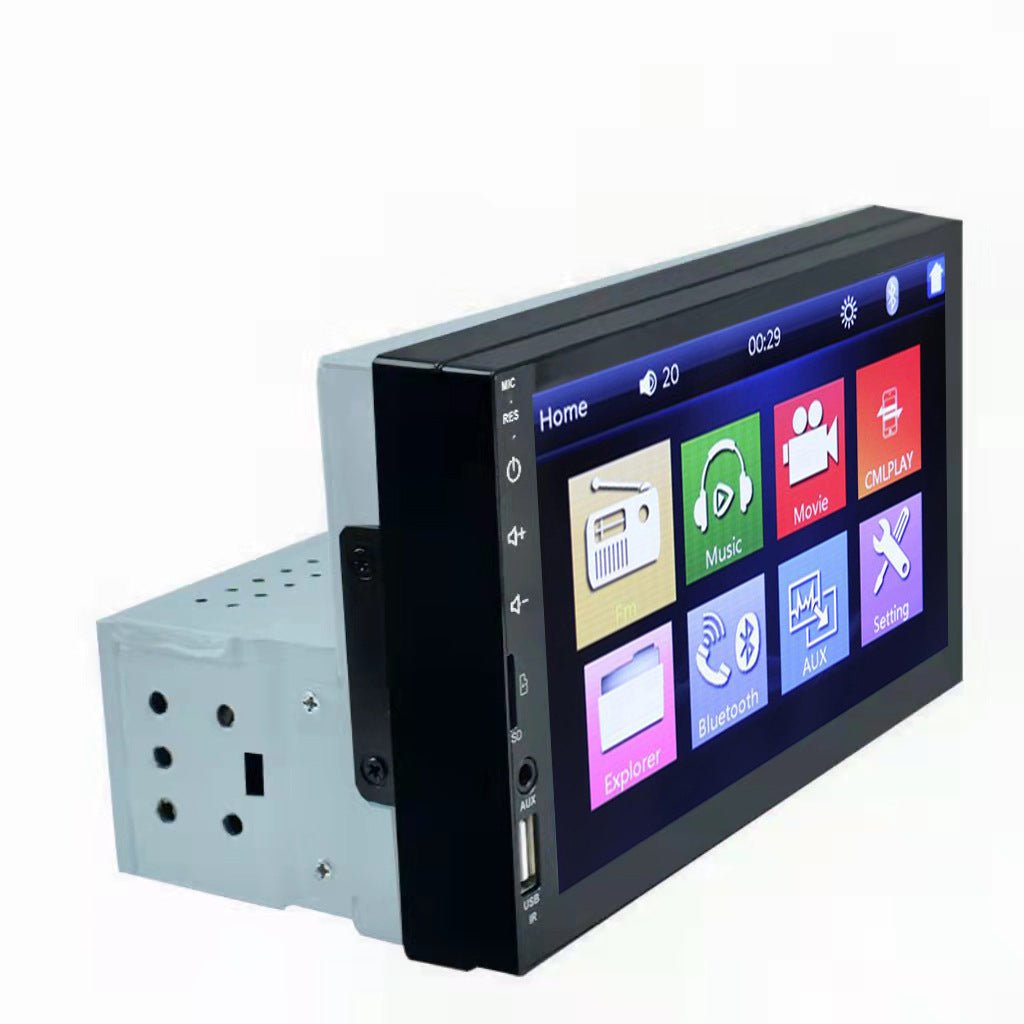 Vehicle-mounted MP5 Player Mobile Phone Interconnection Multimedia System - IVOIRART.COM