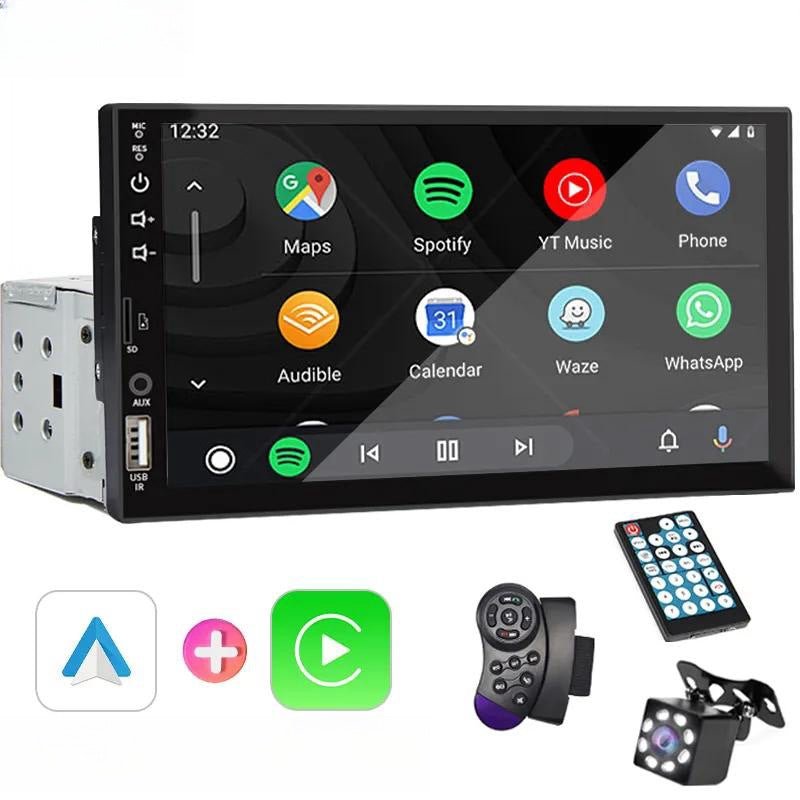 Vehicle-mounted MP5 Player Mobile Phone Interconnection Multimedia System - IVOIRART.COM