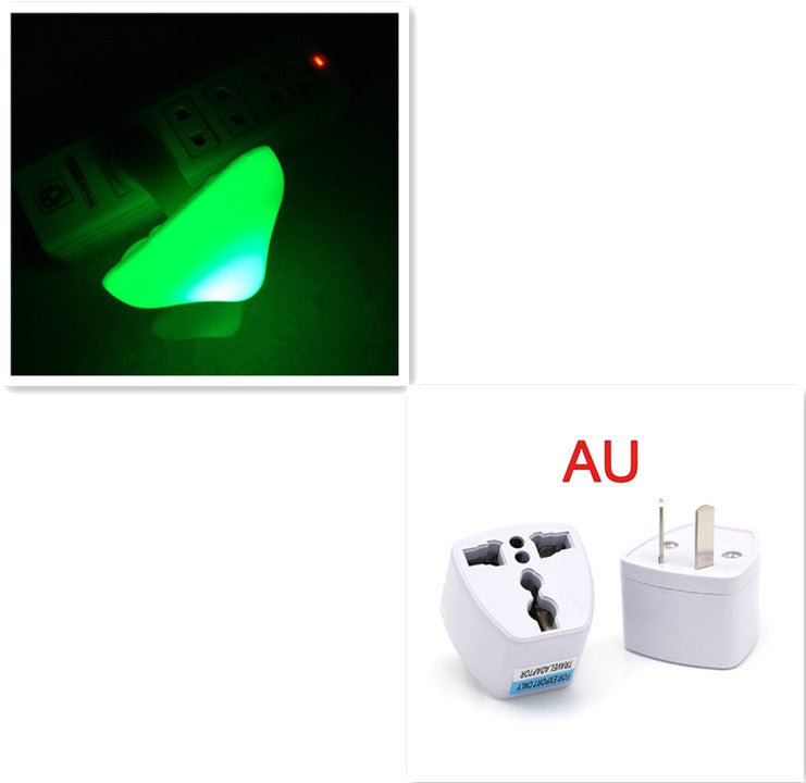 Veilleuse LED Champignon à Capteur Lumineux, Prise EU/US, Lumière Blanche Chaude - IVOIRART.COM