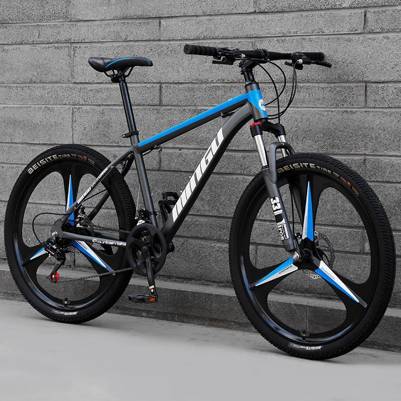 Vélo de montagne homme et femme 24-26 pouces avec freins à disque et suspension - IVOIRART.COM
