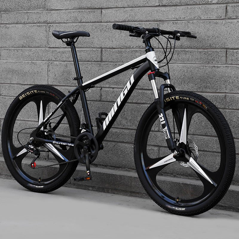 Vélo de montagne homme et femme 24-26 pouces avec freins à disque et suspension - IVOIRART.COM