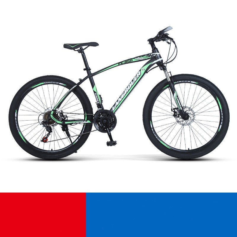 Vélo tout-terrain amortisseur à vitesses variables pour randonnée extérieure - IVOIRART.COM