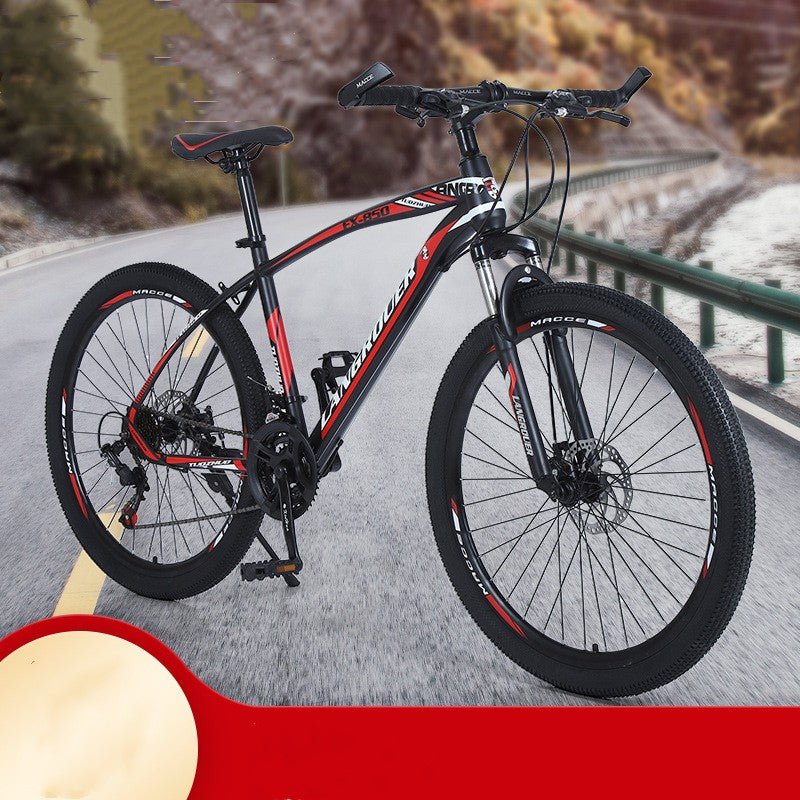 Vélo tout-terrain amortisseur à vitesses variables pour randonnée extérieure - IVOIRART.COM