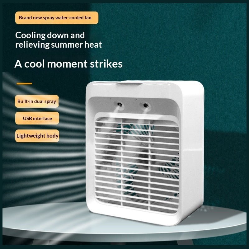 Ventilateur de bureau portable USB pour dortoir, petit, silencieux, 3 vitesses!! - IVOIRART.COM
