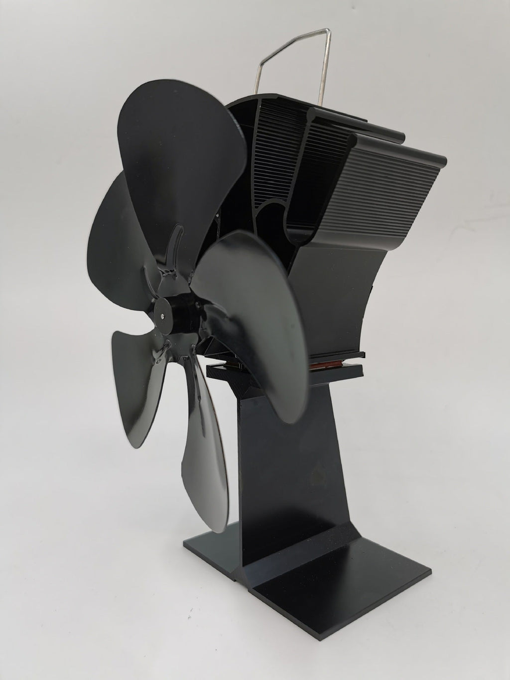 Ventilateur de cheminée thermique à démarrage automatique avec cinq pales haute performance - IVOIRART.COM