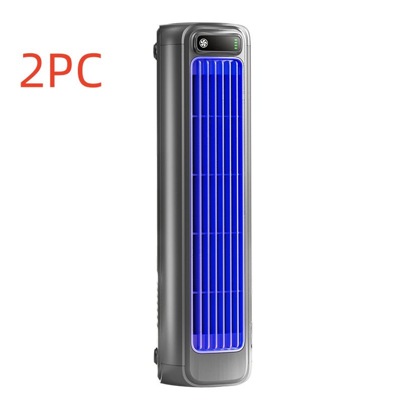 Ventilateur portable silencieux grande portée, batterie longue durée USB 2000mAh - IVOIRART.COM