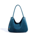 Versatile Genuine Leather Tote Bag Crafted From Matte Cowhide - IVOIRART.COM