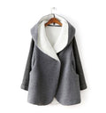 Veste à capuche en cachemire et mélanges, cardigan manteau, style luxueux chic!! - IVOIRART.COM