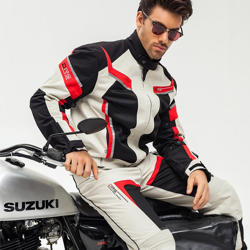 Veste de Moto Respirante d'Été pour Hommes et Femmes, Style Moderne et Confortable - IVOIRART.COM