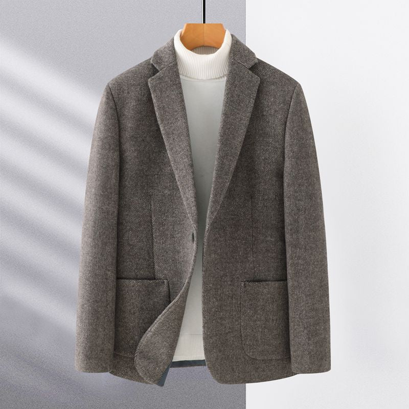 Veste Homme en Laine pour Affaires et Loisirs - Style Moderne et Confortable - IVOIRART.COM
