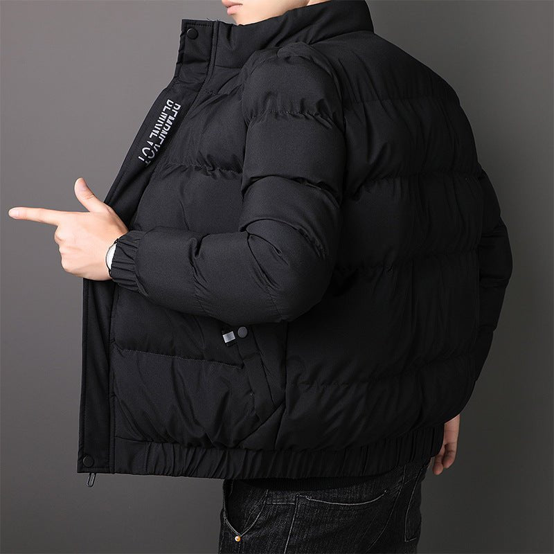 Veste matelassée épaisse élégante et tendance pour homme – style moderne - IVOIRART.COM