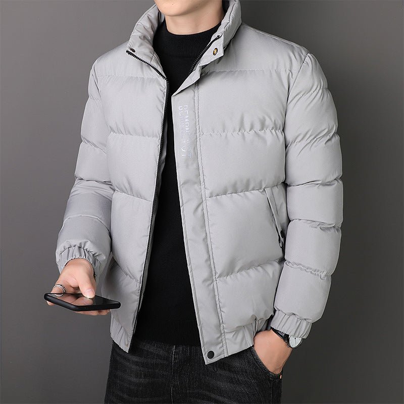 Veste matelassée épaisse élégante et tendance pour homme – style moderne - IVOIRART.COM