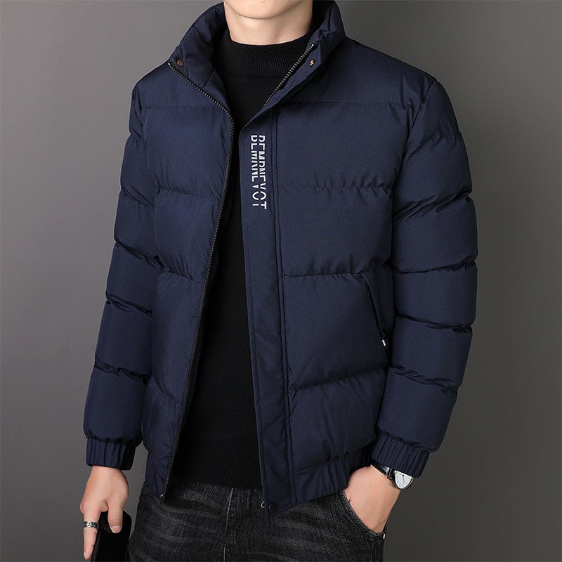Veste matelassée épaisse élégante et tendance pour homme – style moderne - IVOIRART.COM