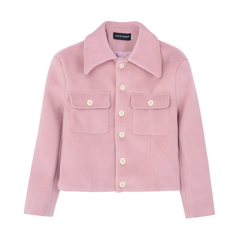 Veste tweed homme taille haute élégante avec poches de travail, style fashionpro - IVOIRART.COM