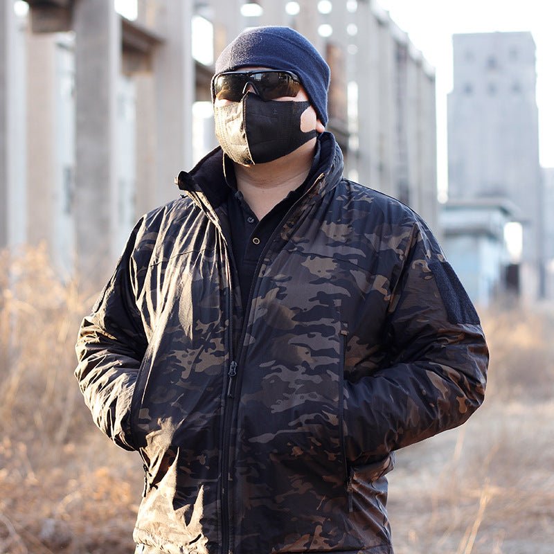 Vêtement extérieur imperméable protecteur contre le froid pour navette urbaine motif camouflage - IVOIRART.COM