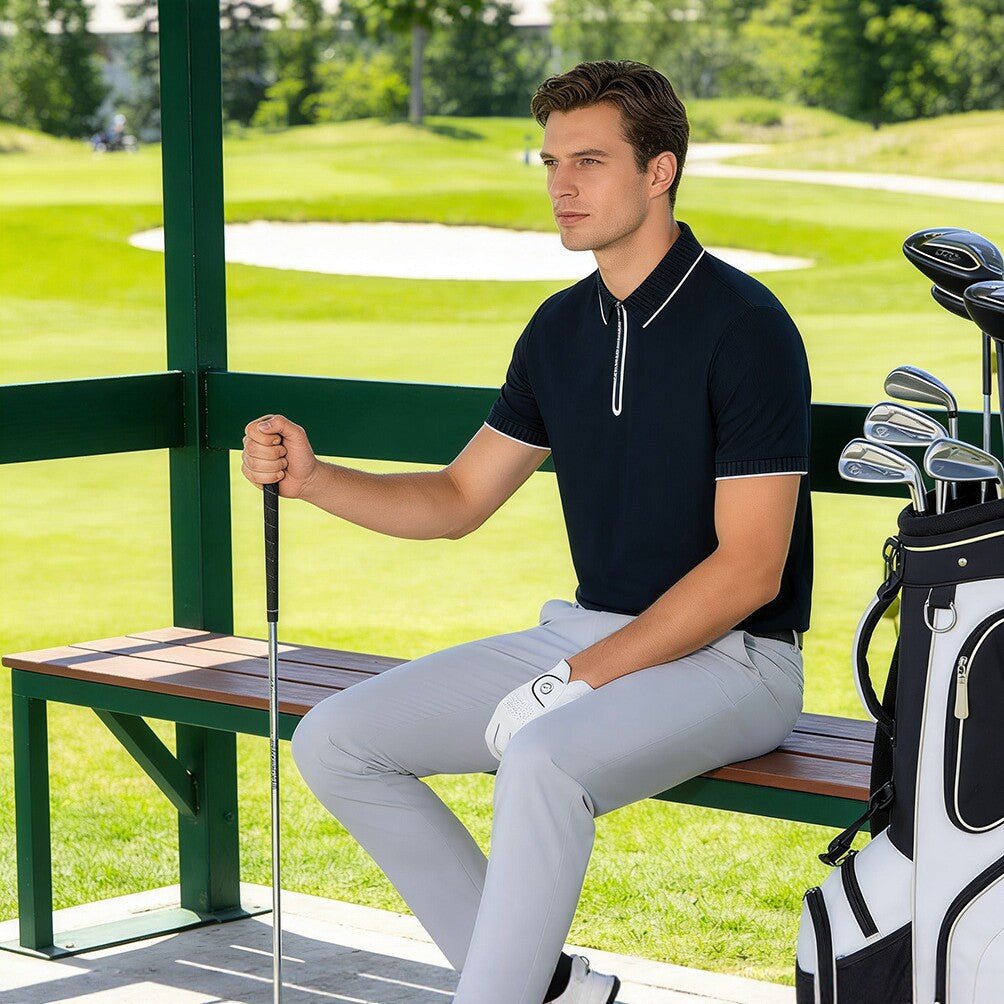 Vêtements de golf à manches courtes pour hommes et femmes, légers et respirants - IVOIRART.COM