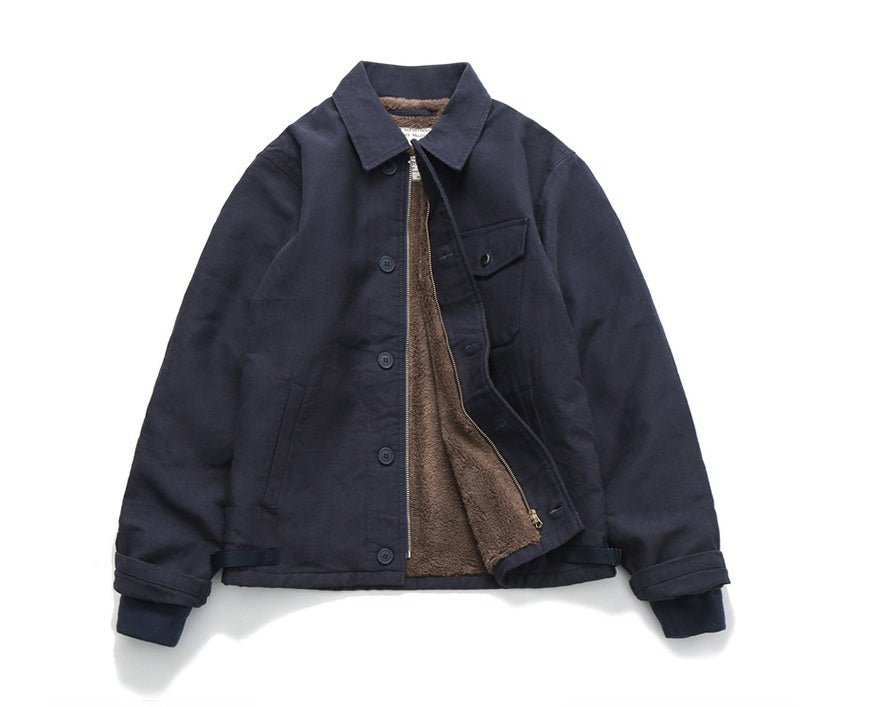 Vêtements de travail matelassés pour hommes, épais et doublés en velours - IVOIRART.COM