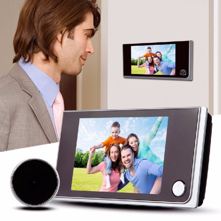 Video Door Mirror Intelligent High-definition Electronic Peephole Surveillance Camera - IVOIRART.COM