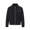 Vintage Solid Deerskin Multi-Pocket Zip Jacket - IVOIRART.COM