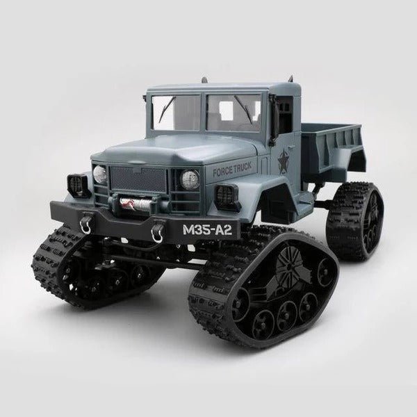 Voiture Télécommandée Tout-Terrain Militaire 2.4G 4 Roues Motrices 33,8 cm - IVOIRART.COM