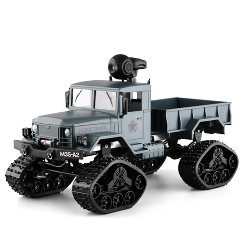Voiture Télécommandée Tout-Terrain Militaire 2.4G 4 Roues Motrices 33,8 cm - IVOIRART.COM