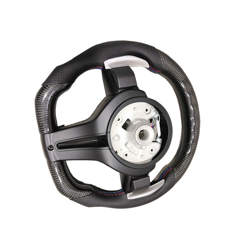 Volant sport LED en fibre de carbone Thong pour conduite dynamique et élégante - IVOIRART.COM