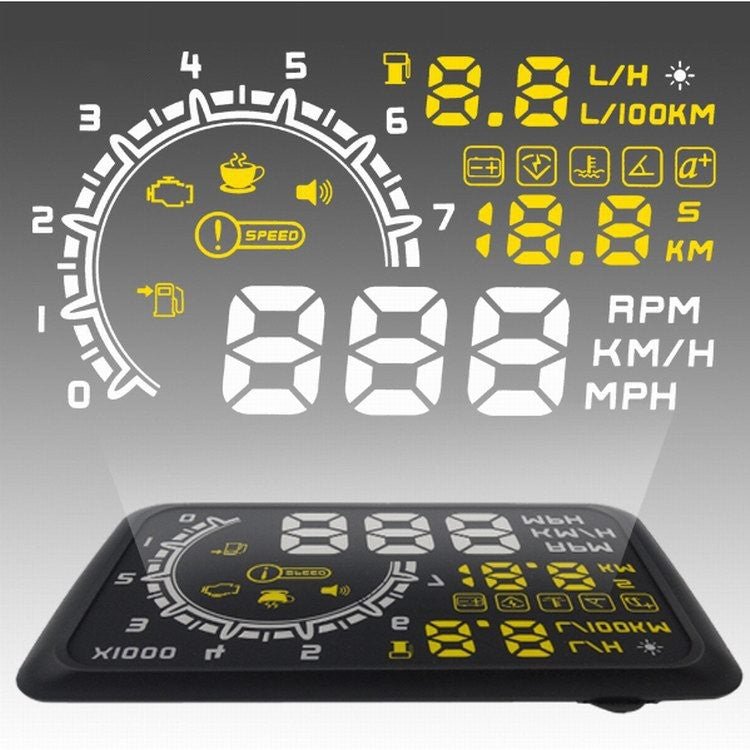 Vow Not To Bow Car Safety Supplies W02 Head Up Display - IVOIRART.COM