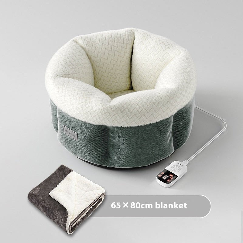 Warm Closed Winter Heating Pet Cat Intelligent Electric Heating Kennel - IVOIRART.COM