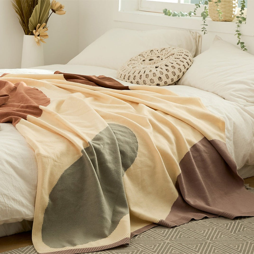 Warm Cover Blanket Single Cover Quilt Knitted Blanket Quilt Blanket - IVOIRART.COM