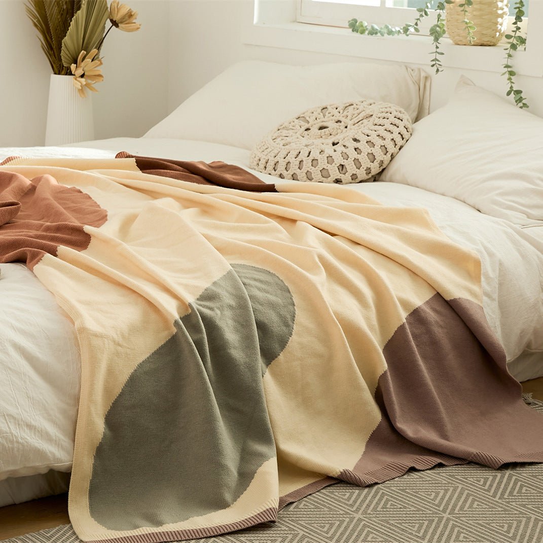 Warm Cover Blanket Single Cover Quilt Knitted Blanket Quilt Blanket - IVOIRART.COM