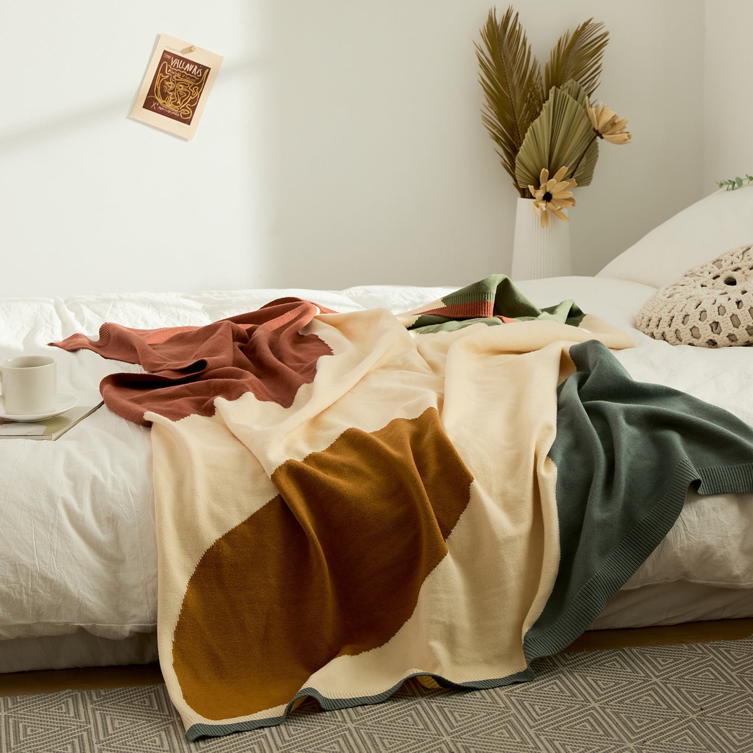 Warm Cover Blanket Single Cover Quilt Knitted Blanket Quilt Blanket - IVOIRART.COM