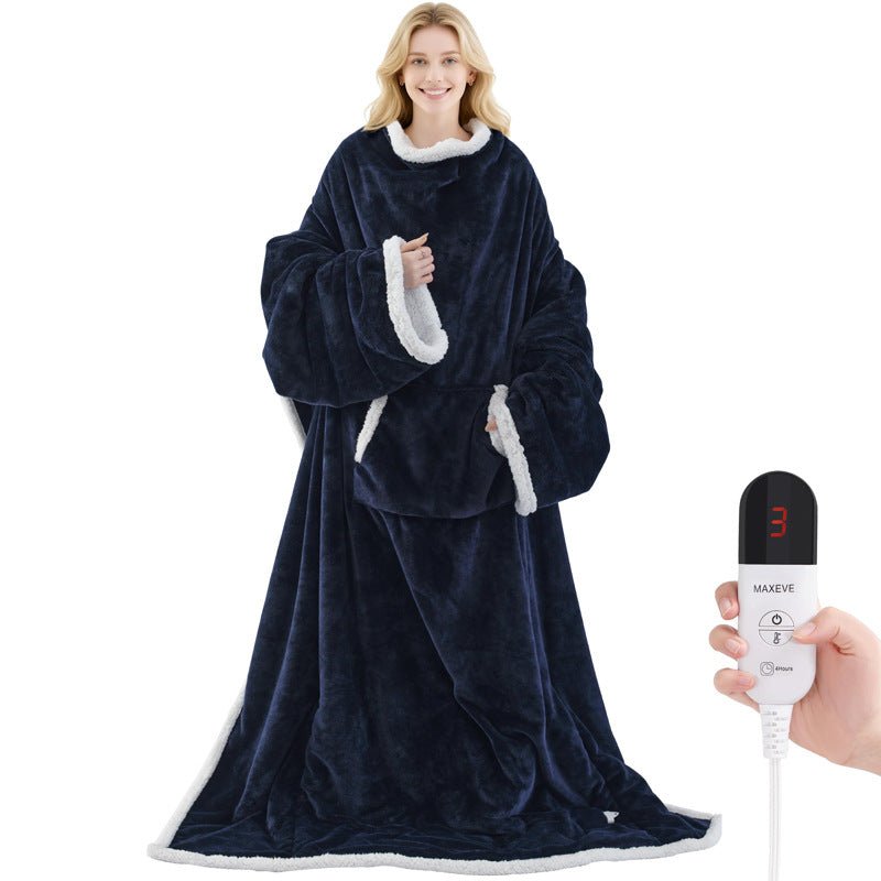 Wearable Electric Heated Blanket With Smart Temperature Control And Machine-washable - IVOIRART.COM