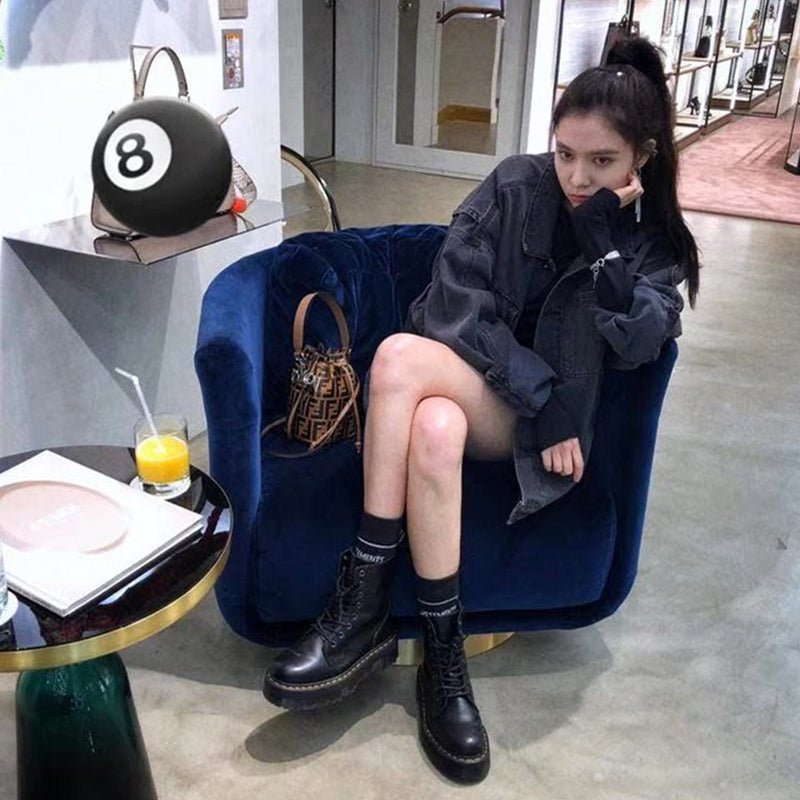 Web celebrity ankle boots are versatile - IVOIRART.COM