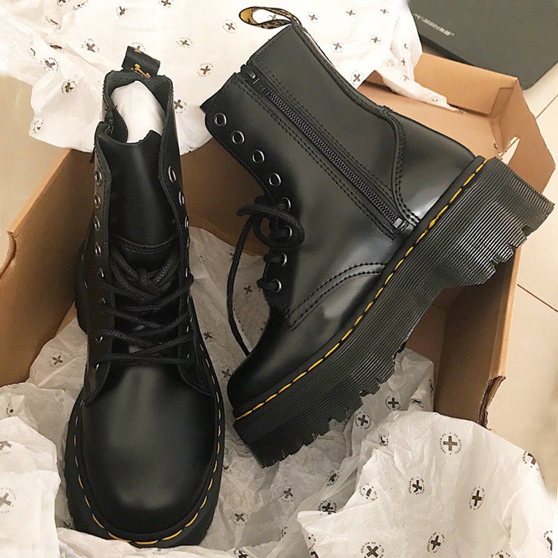 Web celebrity ankle boots are versatile - IVOIRART.COM