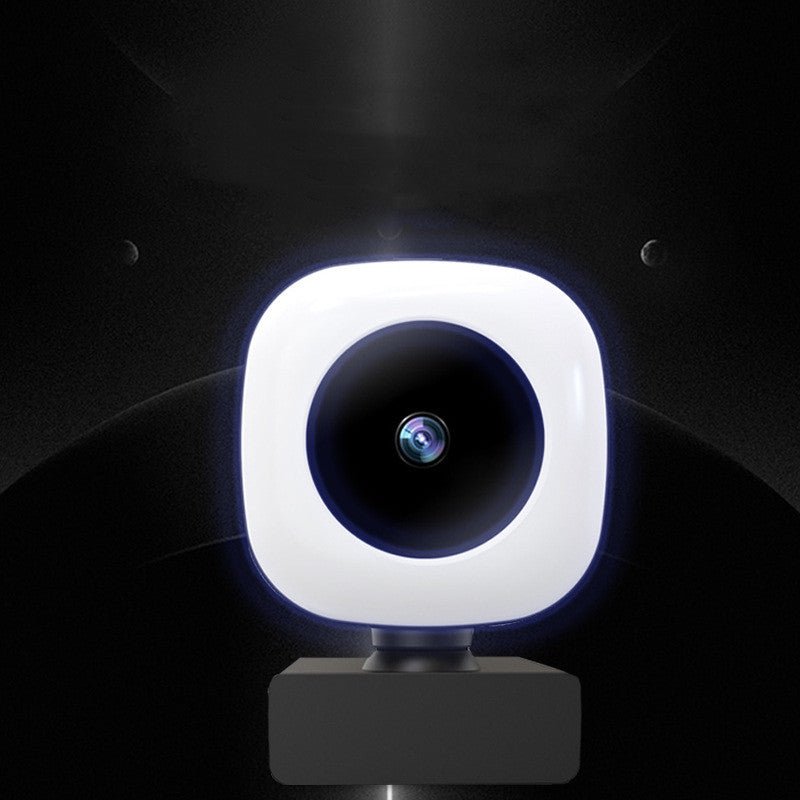 Webcam Full HD 2K avec Autofocus et Microphone pour PC Portable, Lumière d'Appui Intégrée - IVOIRART.COM