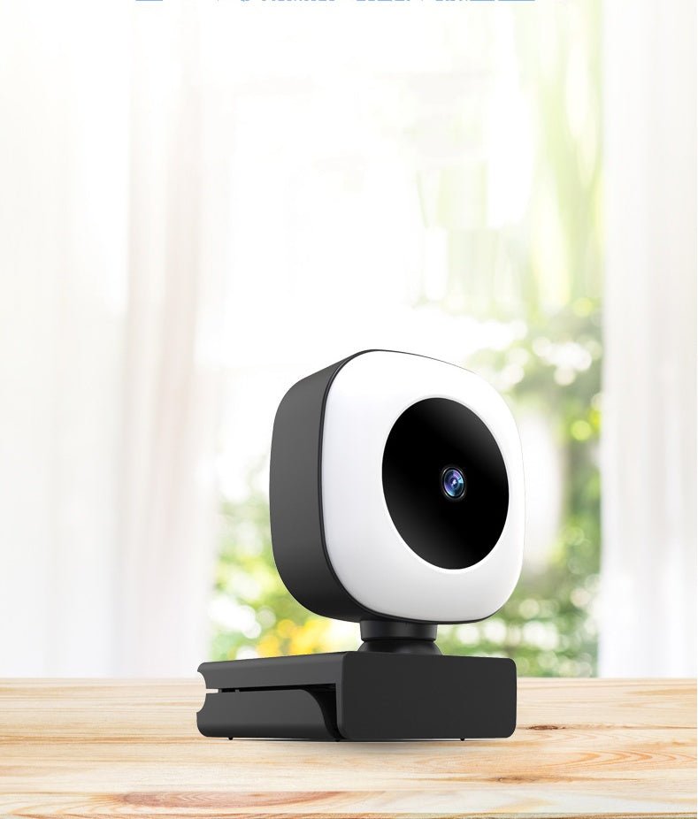 Webcam Full HD 2K avec Autofocus et Microphone pour PC Portable, Lumière d'Appui Intégrée - IVOIRART.COM