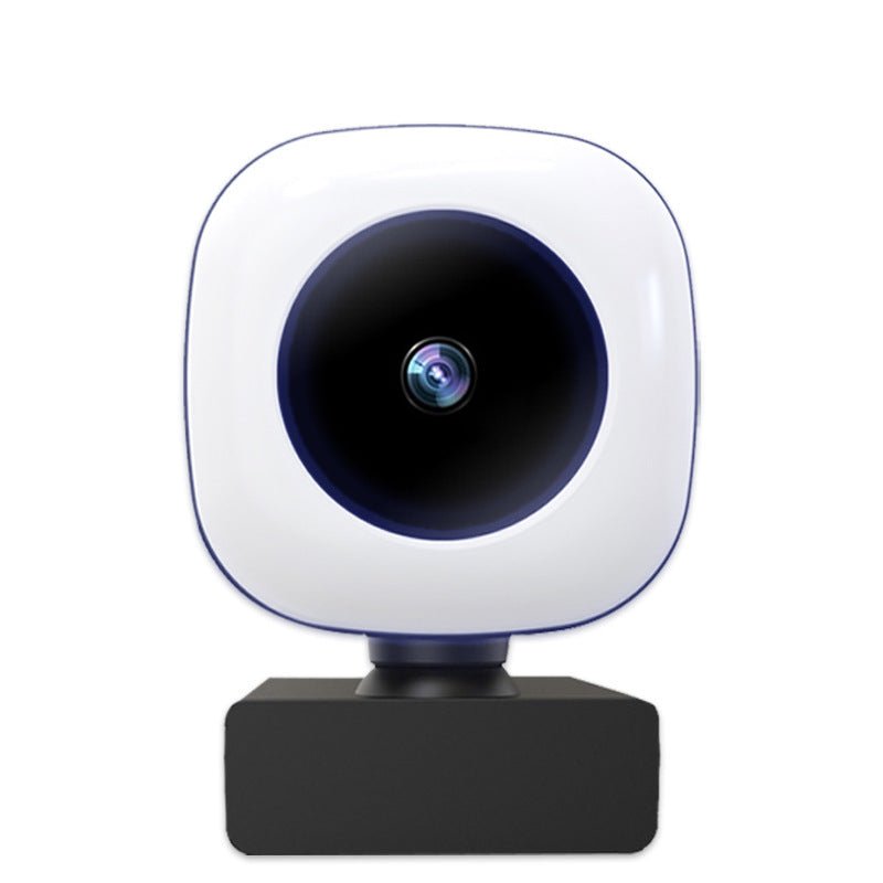 Webcam Full HD 2K avec Autofocus et Microphone pour PC Portable, Lumière d'Appui Intégrée - IVOIRART.COM