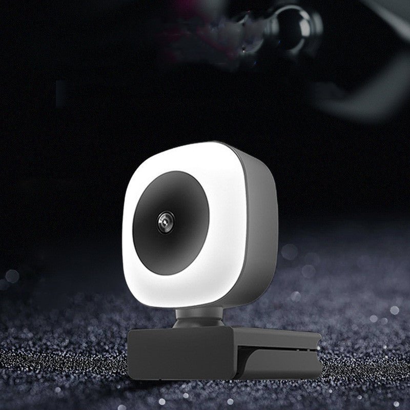 Webcam Full HD 2K avec Autofocus et Microphone pour PC Portable, Lumière d'Appui Intégrée - IVOIRART.COM