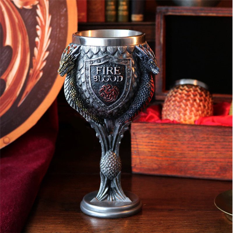 Whisky A Song Of Ice And Fire Personality Red Glass - IVOIRART.COM