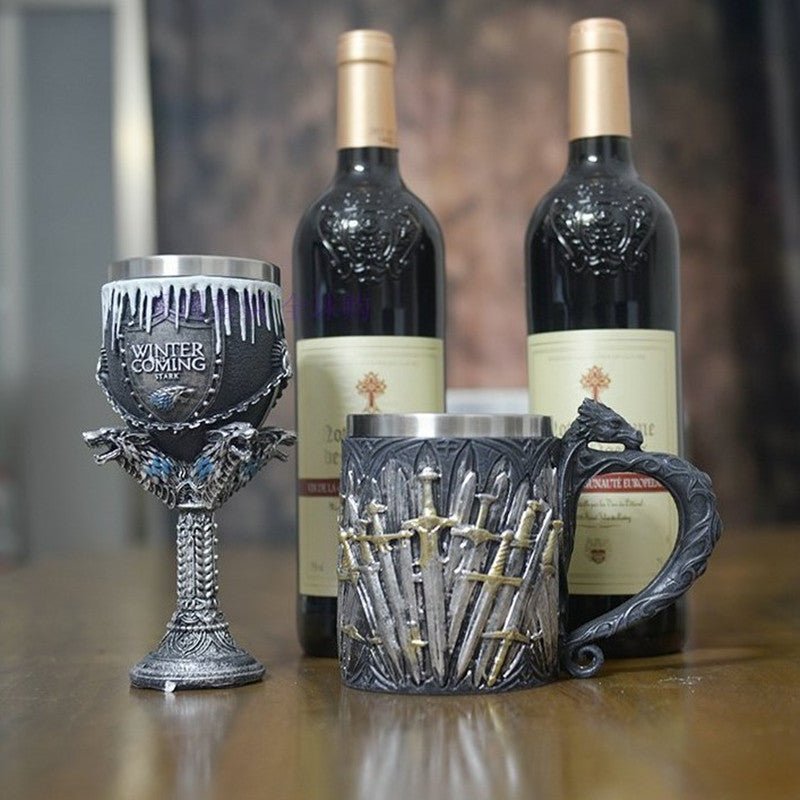 Whisky A Song Of Ice And Fire Personality Red Glass - IVOIRART.COM
