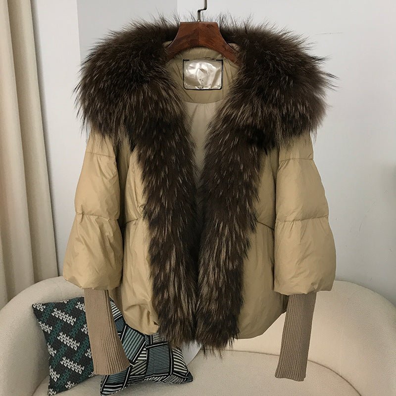 White Duck Down Jacket Niche Design Women's Clothing - IVOIRART.COM