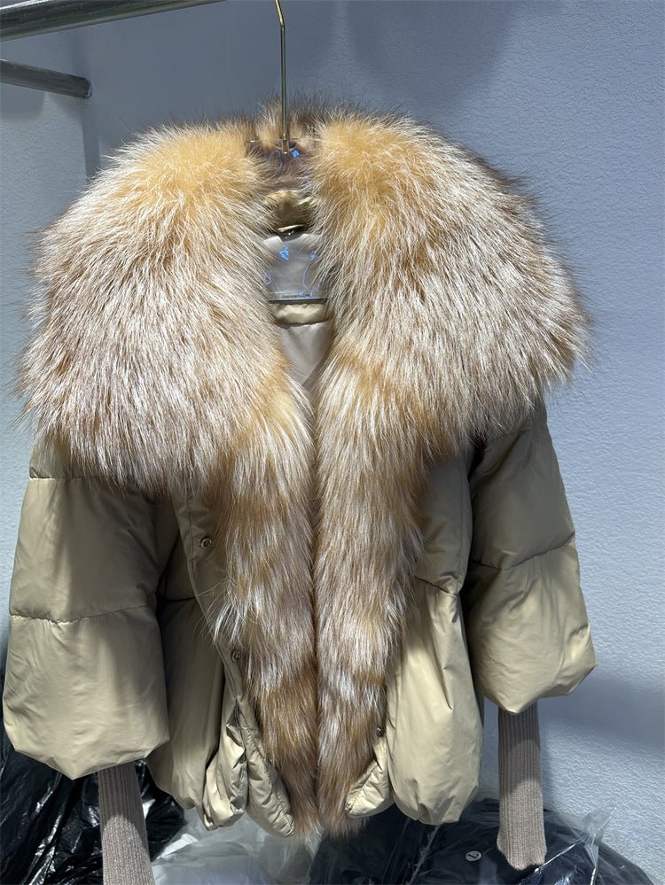 White Duck Down Jacket Niche Design Women's Clothing - IVOIRART.COM