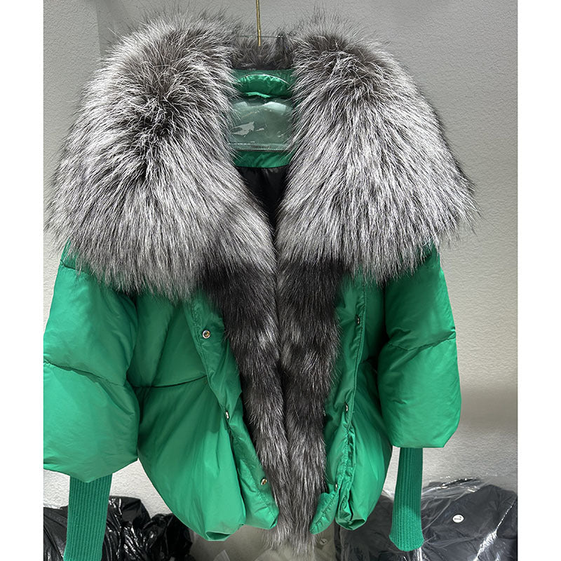 White Duck Down Jacket Niche Design Women's Clothing - IVOIRART.COM