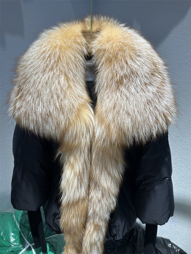 White Duck Down Jacket Niche Design Women's Clothing - IVOIRART.COM